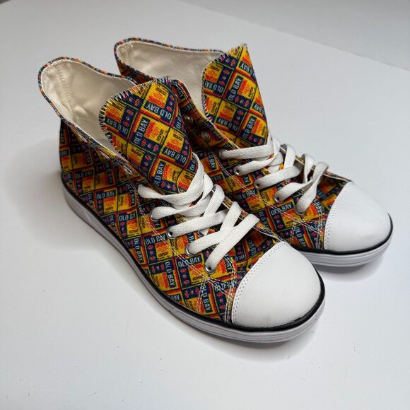 Shoes - Custom Old Bay Converse Style Sneakers